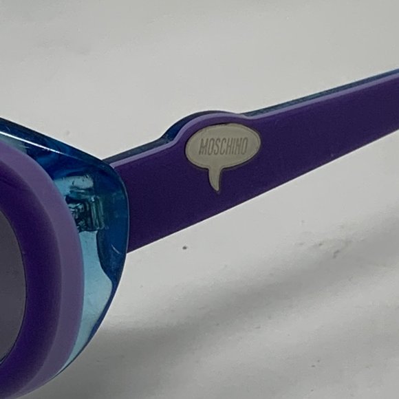 Moschino Teen Sunglasses Blue Purple Summer Casual - Picture 2 of 8